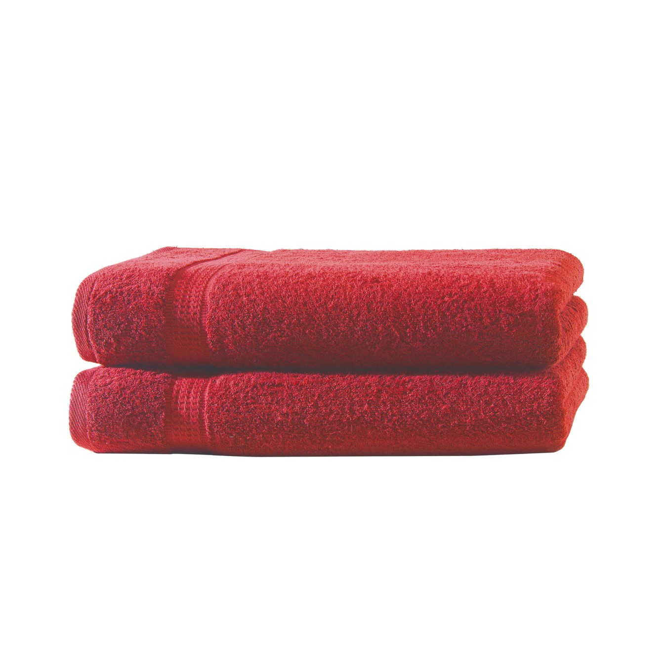 Frottierware Elegance 500gm in große 70x140 cm | Rot Farbe
